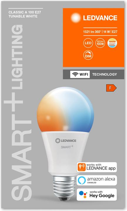 Actual product image Ledvance Classicsic A (E27, 14 W, 1521 lm, 1 x, F)