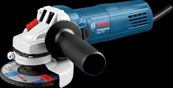 Bosch Professional Smerigliatrice angolare GWS 750-125 (125 mm) incl. disco di smerigliatura (125 mm) (125 mm)