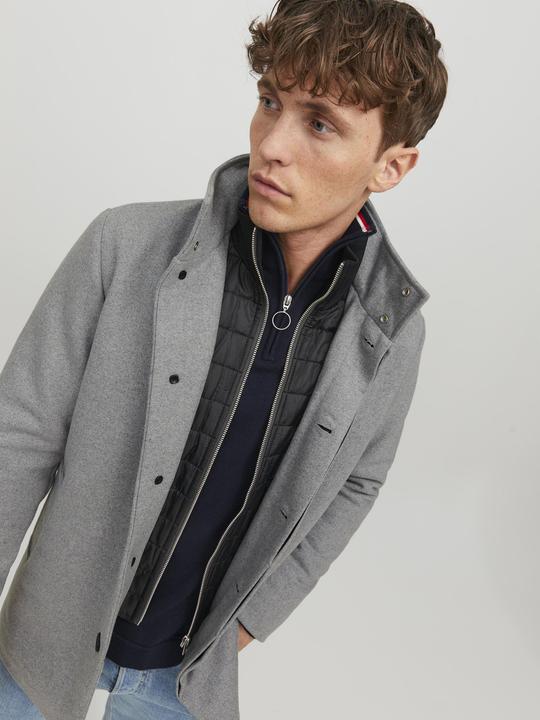 Produktbild Jack & Jones Fischgrätmuster Doppelkragen Jacke (M)