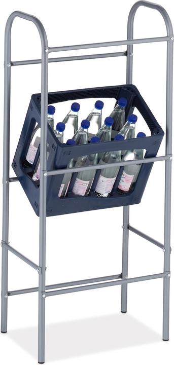 Actual product image Relaxdays Beverage crate rack (50 x 32 x 116 cm)