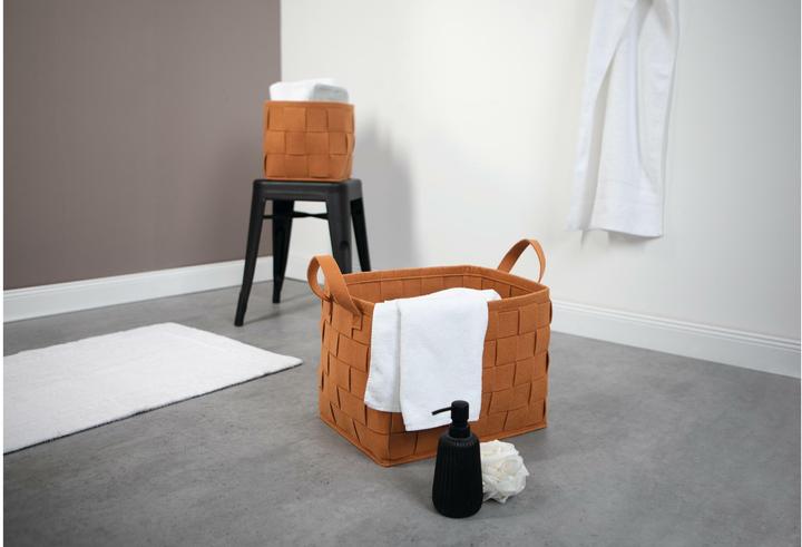 Produktbild N8werk Aufbewahrungskorb Filz 32 cm Rostbraun (1 x, 32 x 32 x 32 cm)