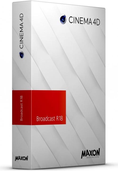 Maxon Cinema 4D Broadcast R18 ESD MLS (1 User, unlimited)