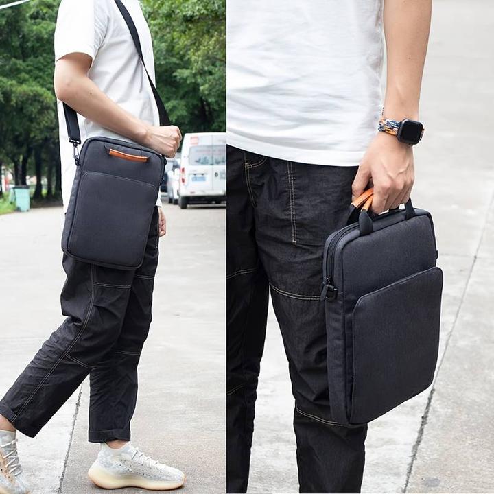 Image du produit PhoneLook Sac à bandoulière sac à main portable imperméable pour iPad + Laptop + MaxBook 13 pouces (13.30")