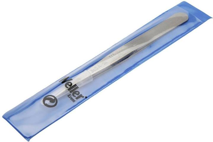 Produktbild Weller Erem Pinzette mit spitz zulaufenden Spitzen, Präzisionspinzette, Edelstahl, 110mm