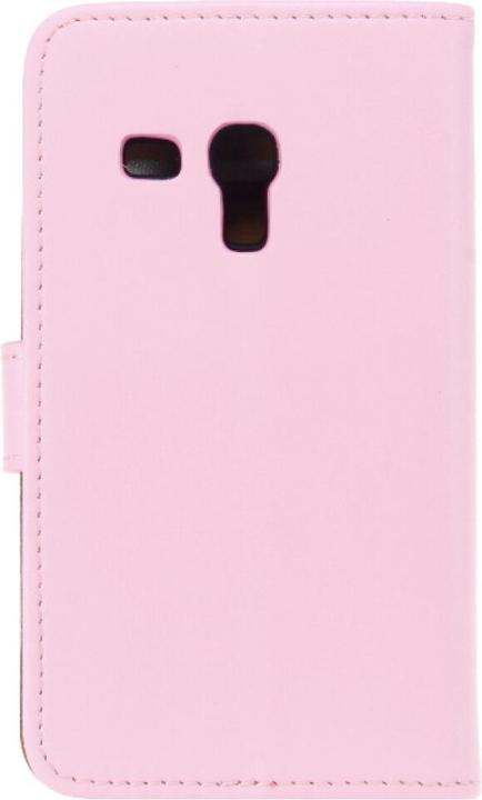 Produktbild OEM Slim Leder Book Case Galaxy S3 mini - rosa (Samsung Galaxy S3 Mini)