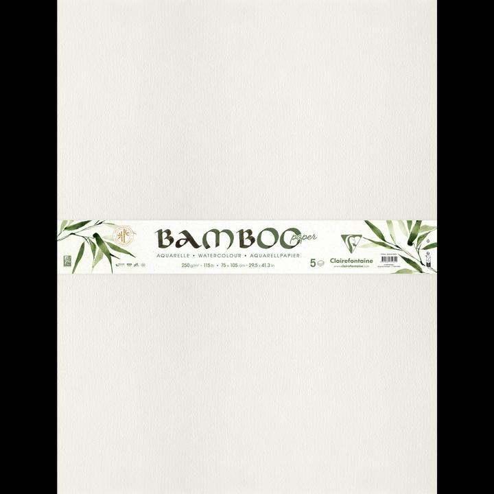 Immagine prodotto Clairefontaine 5 fogli di carta di bambù (250 g/m², 1 x)