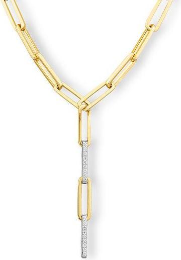 Breuning COLLIER - BRILL. 0,135 Ct. H/si (750/18 K Gold)