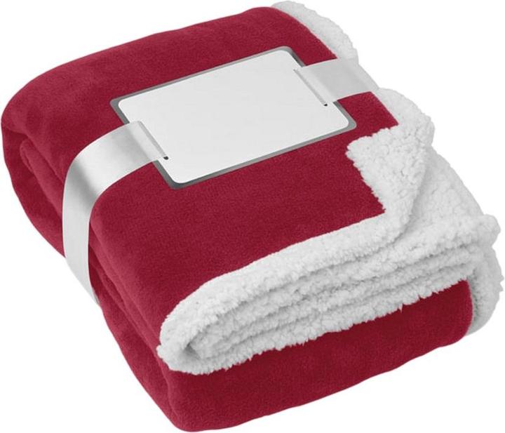 Actual product image MidOcean Zermatt Coral Fleece Blanket