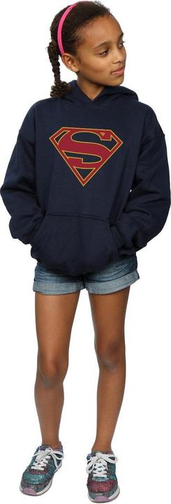 Image du produit - Sweat à capuche SUPERGIRL LOGO - Fille (140, 146)