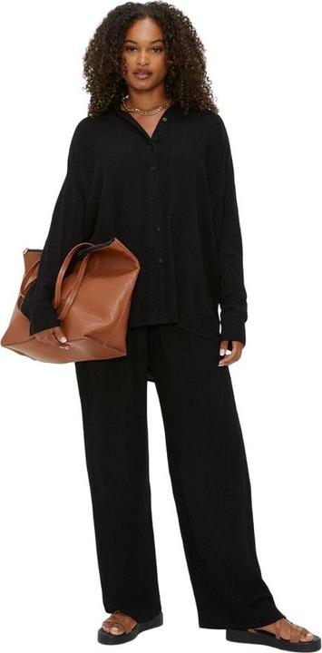Immagine prodotto Dorothy Perkins Camicia oversize da donna/ragazzo con stropicciatura alta (36 D)