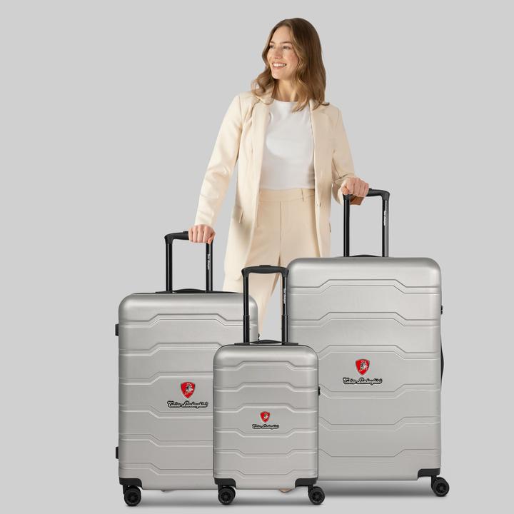 Actual product image Tonino Lamborghini Bologna 4 Rollen Kofferset 3-teilig (228 l, XL (from 140l))