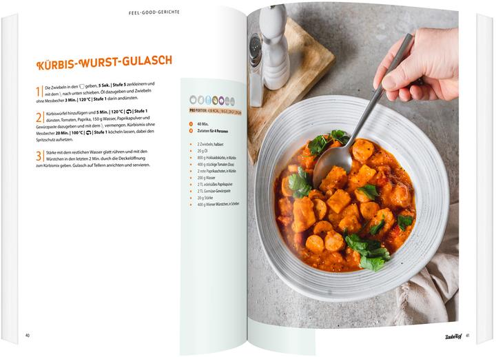 Actual product image mein ZauberTopf Einfach lecker! Schlank ohne Diät (German, Editorial team my magic pot, 2025)
