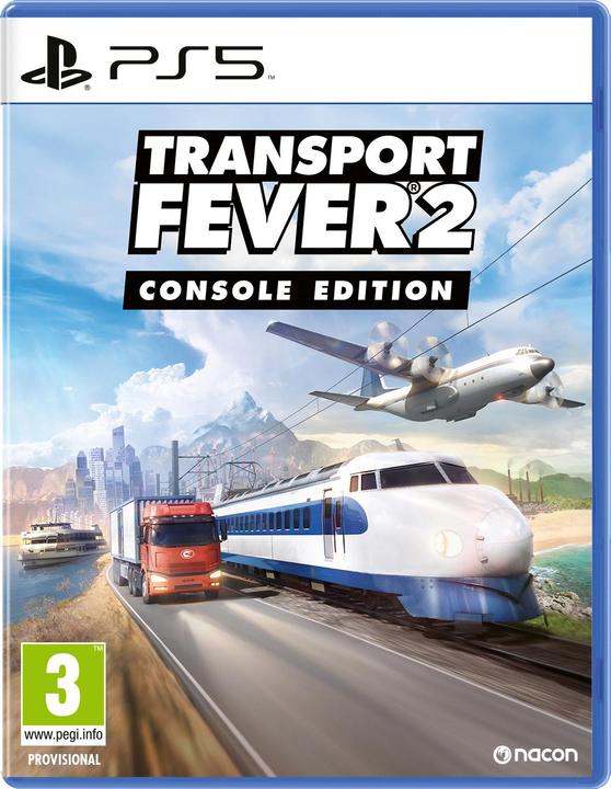 Actual product image Nacon Gaming Transport Fever 2 (Console Edition) - Sony PlayStation 5 - Simulator - PEGI 3 (PS5)