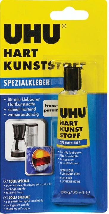 Produktbild UHU Kunststoff Spezialkleber (30 g, 30 ml)