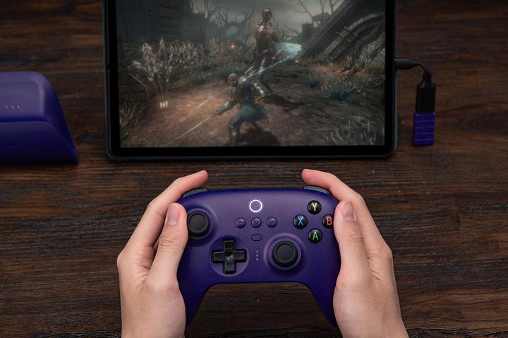 Produktbild 8bitdo Ultimate Wireless Controller – Hall Edition -langaton peliohjain, purppura, PC / Android / (Android, Windows)