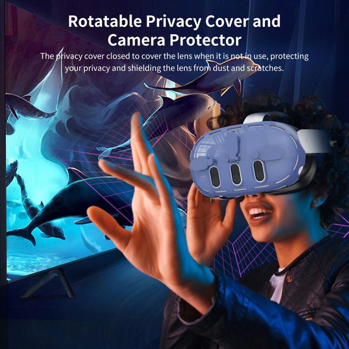 Immagine prodotto Ueli Express Cover Meta Quest 3 con protezione per la fotocamera