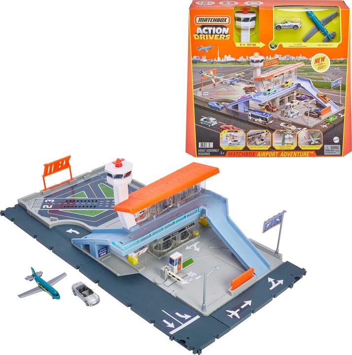 Actual product image Matchbox Airport playset