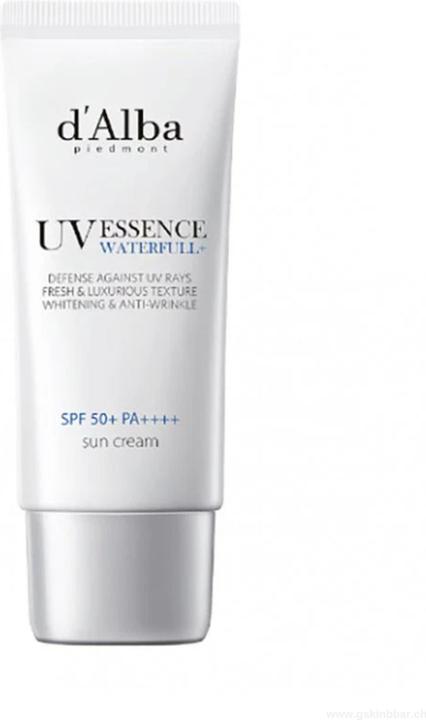 d'Alba Waterfull Essence Sun Cream (Sonnencreme Gesicht, SPF 50+, 50 ml)