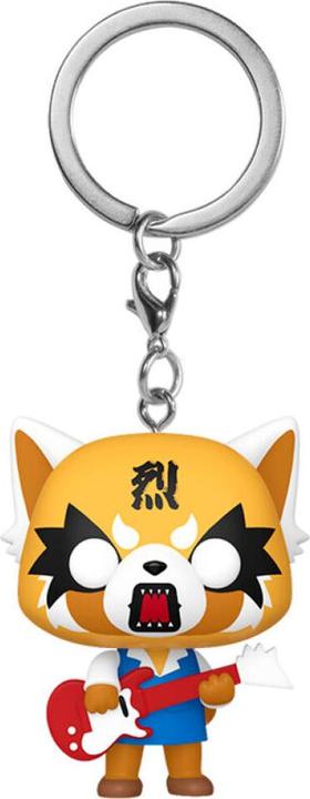 Produktbild Funko Sanrio POP! Vinyl Schlüsselanhänger 4 cm Aggretsuko w/Guitar Display (12)