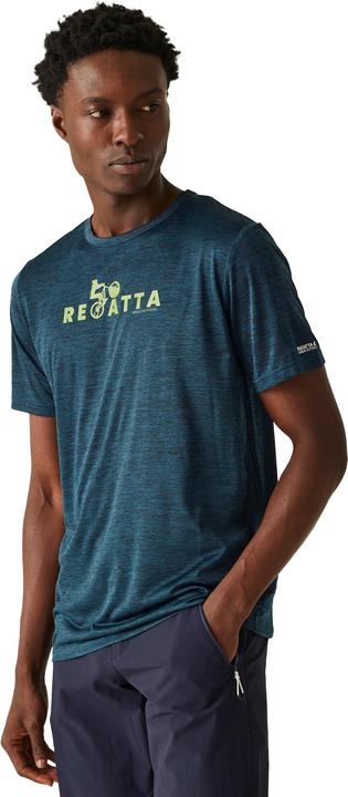 Actual product image Regatta Mens Fingal VIII Cycle Marl T-Shirt (L)