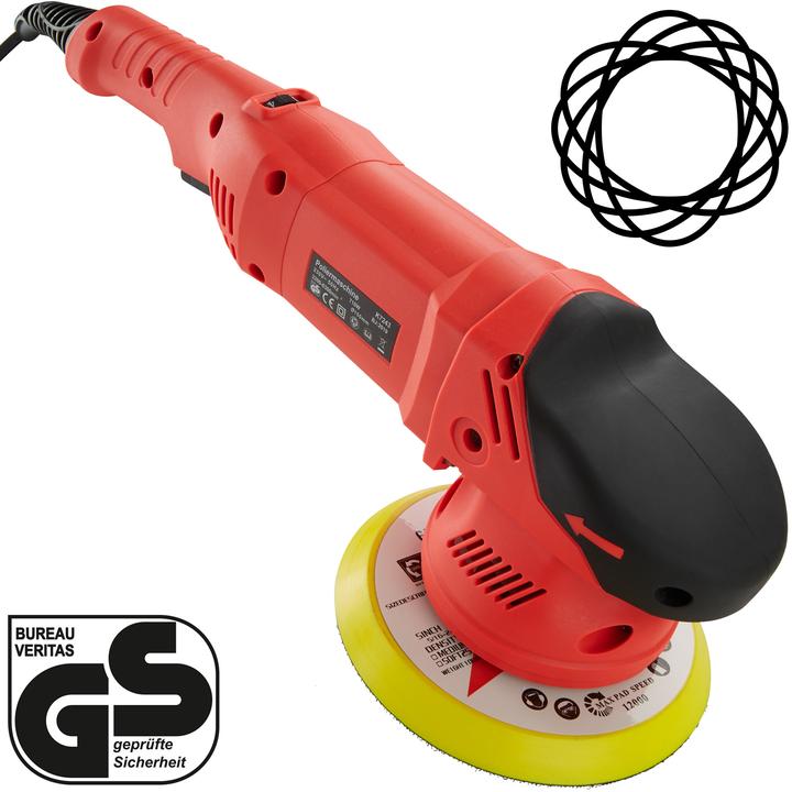 Produktbild tectake Exzenter Poliermaschine (Exzenterpolierer, 710 W)