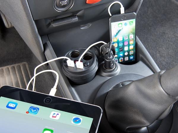Actual product image Revolt 4-way car distributor