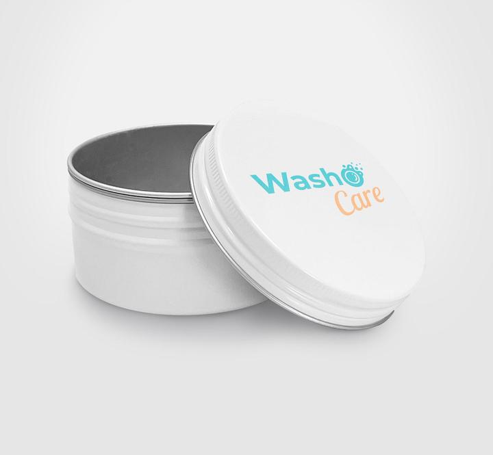 Actual product image Washo Storage box round