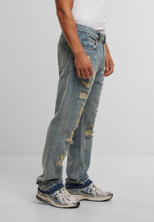 Actual product image 2Y Studios 2Y Firio Destroyed Straight Jeans - 178925 (32)
