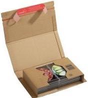 Colompac CP020.04 Emballage souple en carton ondulé, 251 x 165 x 60 mm, brun (20 x)