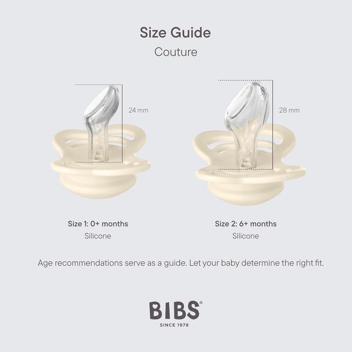 Image du produit Bibs 4er-Pack Schnuller, kiefergerecht, BPA-frei, Grösse 1 (4 x, jusqu'à 6 M.)