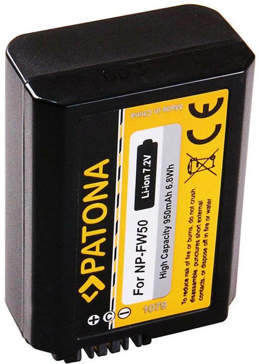 Image du produit Patona Batterie Sony NP-FW50 (Batterie)