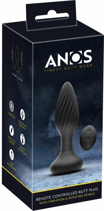 Productafbeelding Anos RC buttplug met vibrati
