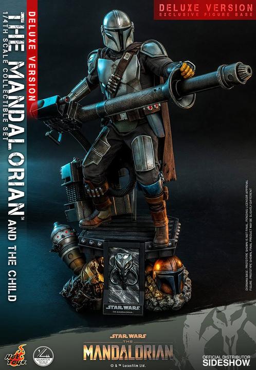 Immagine prodotto Hot Toys Star Wars - Il Mandaloriano "Il Mandaloriano e il Bambino" Deluxe 1/4 Action Figures