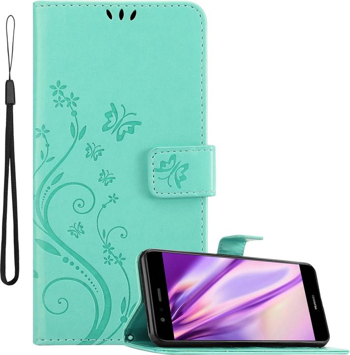 Productafbeelding Cadorabo Bloemen Boekomslag (Huawei P10 Lite)