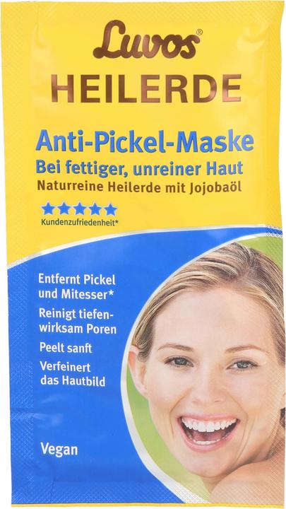 Actual product image Luvos Healing Earth Anti-Pimple Mask, 15 ml Face Mask (15 ml)