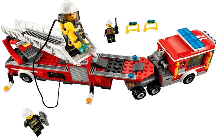 Produktbild LEGO Feuerwehrauto mit Kran (60112, LEGO City)