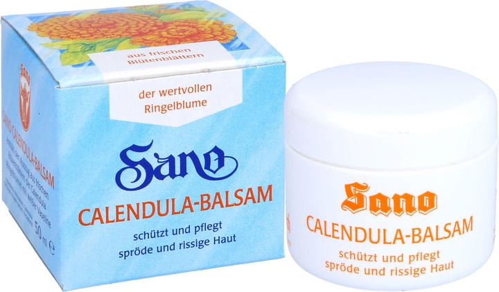 Actual product image Sano Calendula Balm for chapped and cracked skin, 50 ml cream (Body cream, 50 ml)
