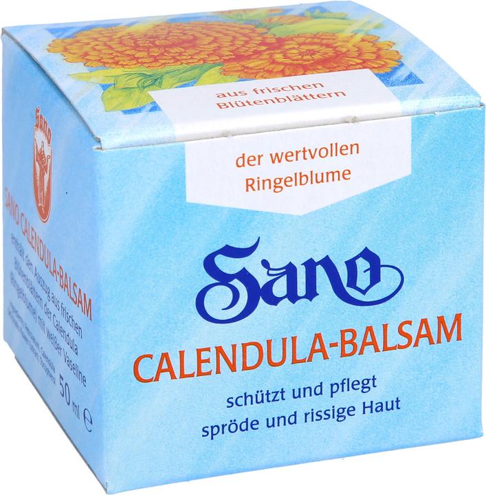 Actual product image Sano Calendula Balm for chapped and cracked skin, 50 ml cream (Body cream, 50 ml)