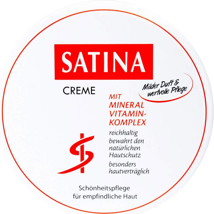 Immagine prodotto Satina Crema Trattamento di bellezza per pelli sensibili, crema da 150 ml (Crema corpo, 150 ml)