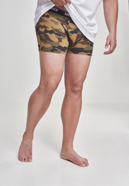 Image du produit Urban Classics 2-Pack Camo Boxer Shorts (5XL, lot de 2)