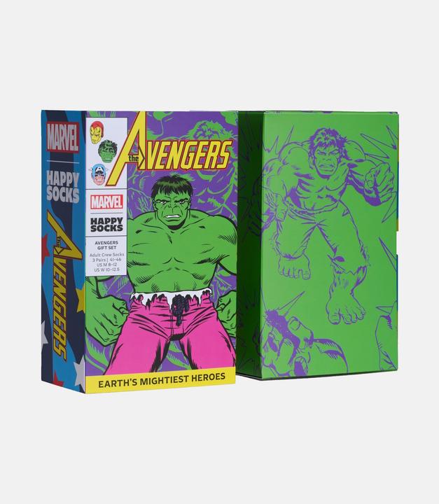 Produktbild Happy Socks Strümpfe MARVEL™ Avengers Socken 3er Pack (3er Pack, 36 - 40)