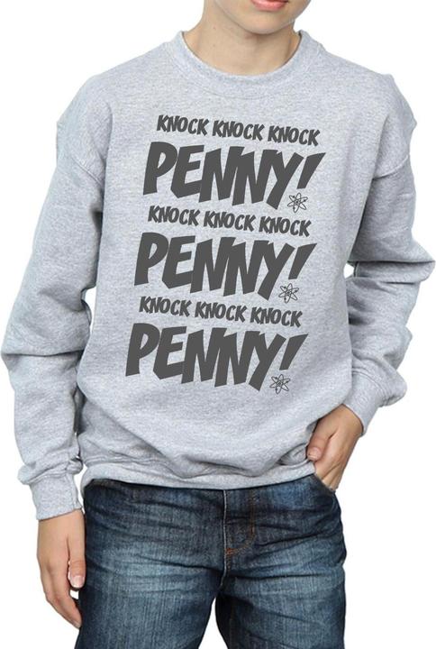 Produktbild Dam Sheldon Knock Knock Penny Sweatshirt Jungen (152, 158)