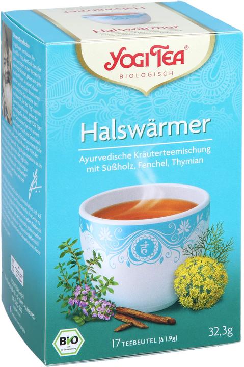 Immagine prodotto Yogi Tea Miscela di tisane ayurvediche Scaldagola, 17 bustine filtro (32.30 g)