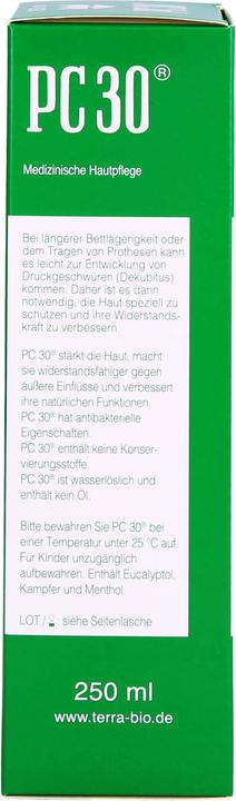 Actual product image Cheplapharm PC 30 Liquid for dry and highly stressed skin, 250 ml solution (Body lotion, 250 ml)