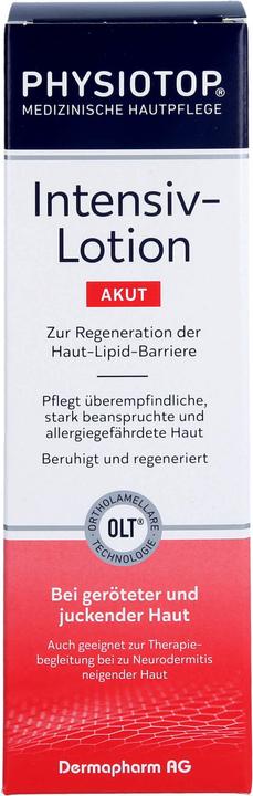 Produktbild Dr Seidel Physiotop Intensiv-Lotion akut bei geröteter und juckender Haut, 200 ml Lotion (Körpercreme, 200 ml)