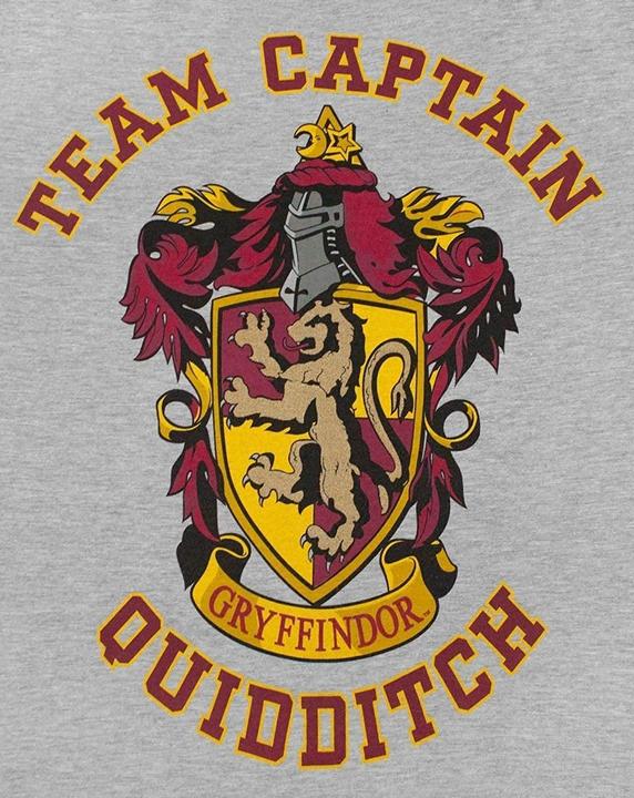 Actual product image Official Girls Gryffindor Quidditch Team Captain Tshirt (140)