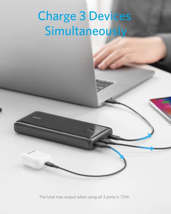 Produktbild Anker 737 (PowerCore 26K) (25600 mAh, 60 W, 94.72 Wh)
