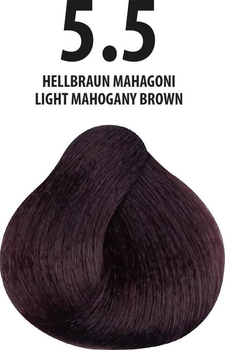 Actual product image FemMas 5.5) Hair Color Light Brown Mahogany 100ml (Light brown mahogany)