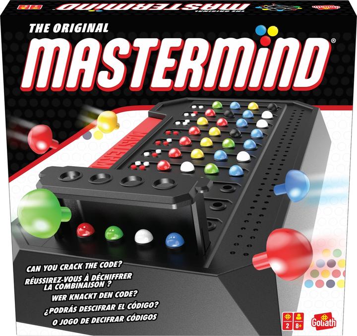 Actual product image Goliath Toys Mastermind Classic (Portuguese, Italian, Dutch, English, Polish, French, Swedish, German, Norwegian)