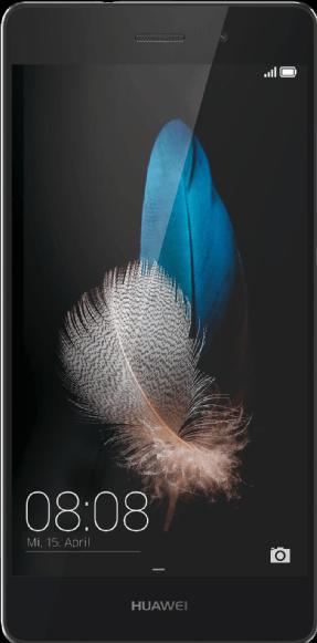Produktbild Huawei P8 Lite (16 GB, Black, 5", Hybrid Dual SIM, 13 Mpx, 4G)